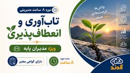 دوره تاب‌آوری و انعطاف‌پذیری | ۸ ساعت مدیریتی