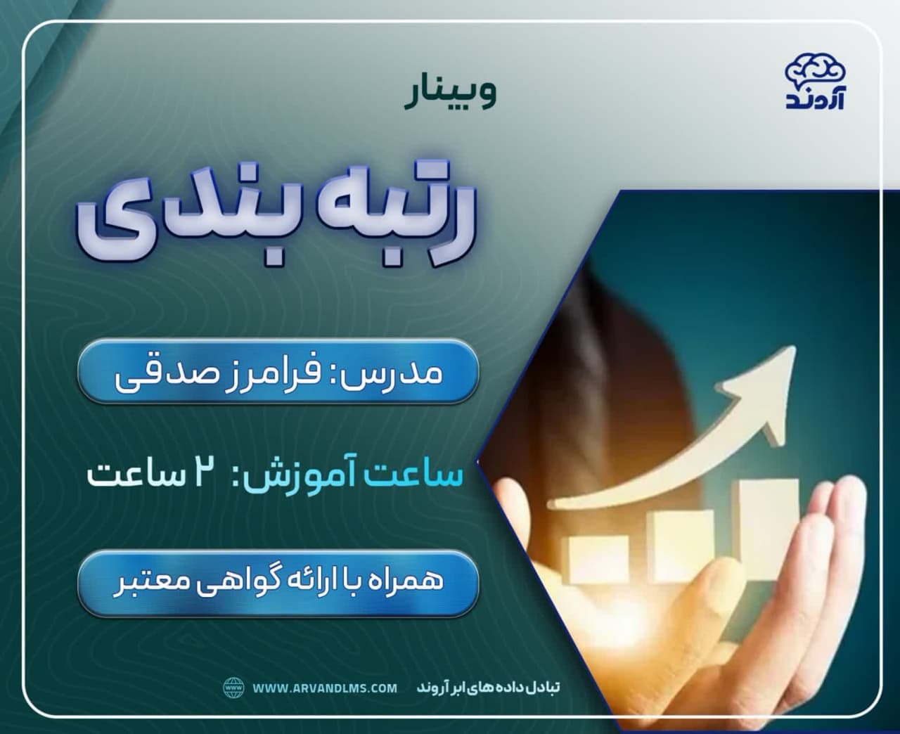 رتبه بندی - وبینار در ابر آروند